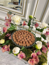 Load image into Gallery viewer, Orchids Elegant Arrangement with Bowl of Chocolates (Flower colors & type based on availability)