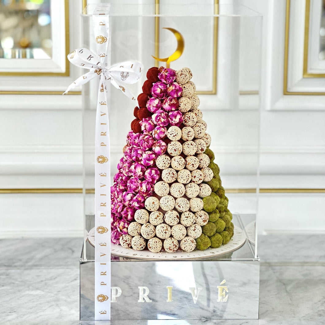 Date Balls Tower with Prive Mirror Box