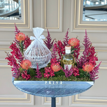 Load image into Gallery viewer, Sunset Hues Arrangement with Bowl of Chocolates