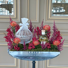Load image into Gallery viewer, Sunset Hues Arrangement with Bowl of Chocolates