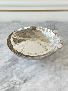 Stones Round Bowl with Marble Stand
