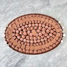 Load image into Gallery viewer, Large Oval Tray with Pink Stones - Sizes Available
