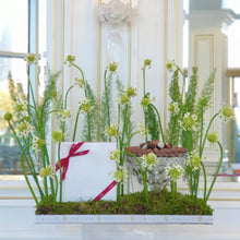 Load image into Gallery viewer, Green Flower Arrangement With Chocolate Bowl & Gift