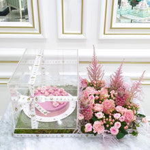 Load image into Gallery viewer, Flowers Cake with Box &amp; Flowers

