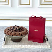 Load image into Gallery viewer, Limited Edition (Men) Gift Leather Tray with Chocolates Bowl
