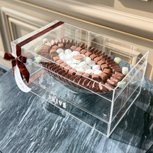 Load image into Gallery viewer, Elegant Gift Box of Stones Oval Bowl with Marble Stand
