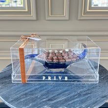 Load image into Gallery viewer, Elegant Gift Box of Blue Crystal tray
