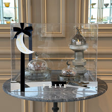 Load image into Gallery viewer, Elegant Grey Manara Set Gift Arrangement in Mirror Tray Box
