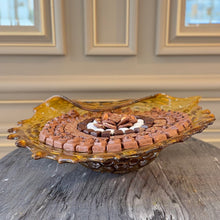 Load image into Gallery viewer, Elegant Curved Large Decorative Bowl With 3kg Chocolates (56cm)
