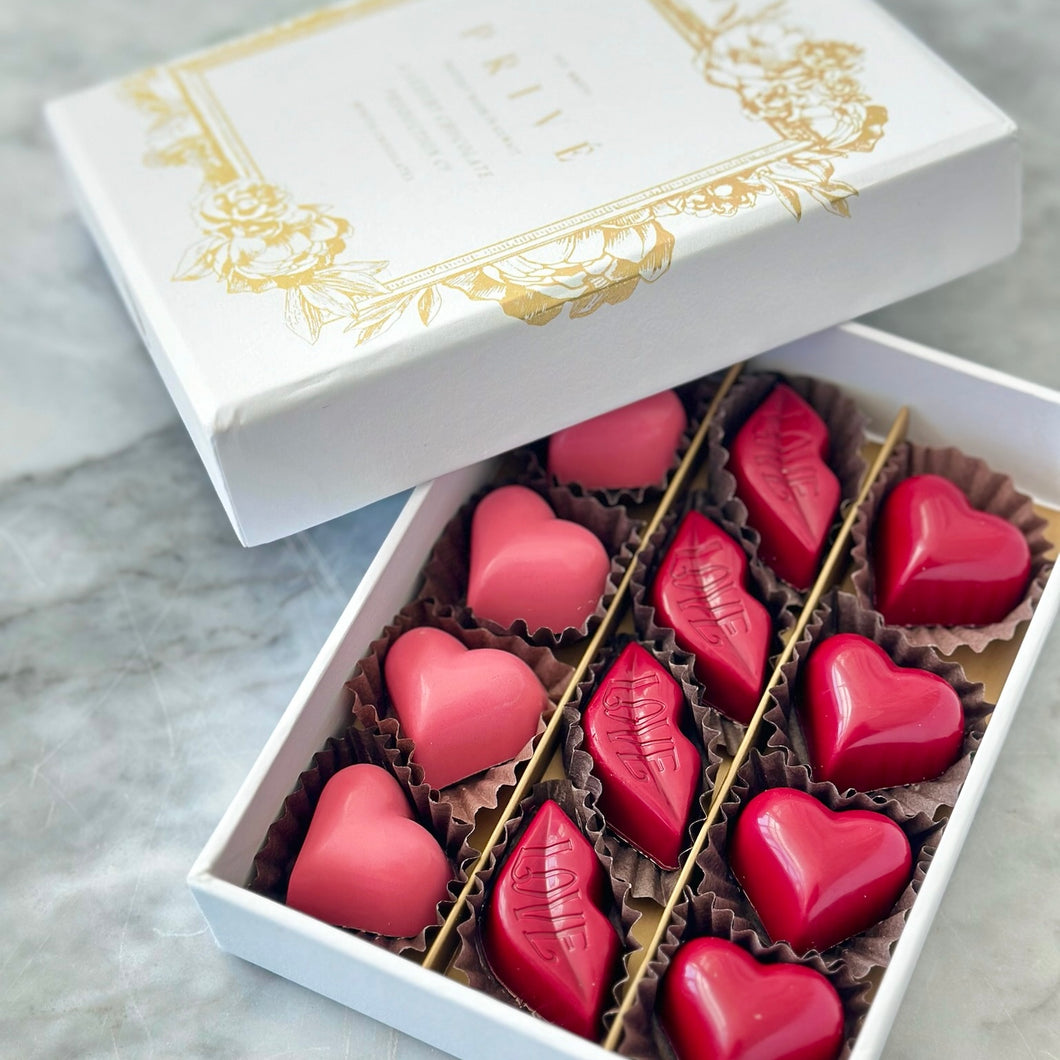Heart & Lips Chocolate Box ~ Small