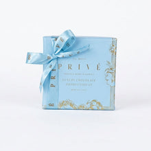 Load image into Gallery viewer, 10 Blue Giveaway Box with Four Pieces of Chocolates
