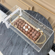 Load image into Gallery viewer, Gift Box of Calla Flowers Silver Tray With Chocolates
