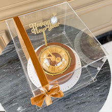 Load image into Gallery viewer, New Years Cake With Plexi Box ✨
