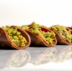 Pistachio Kunafa Tacos in Kilo Box