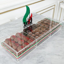 Load image into Gallery viewer, Kuwait National Day Plexi Box with Chocolates
