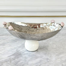 Load image into Gallery viewer, Stones Oval Bowl with Marble Stand
