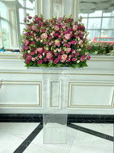 Load image into Gallery viewer, Luxury Dark Pink Standing Flowers Arrangement
