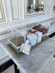 Luxury Gift box with Chocolates & Flowers
