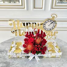 Load image into Gallery viewer, New Years Box for 20 People &amp; Flowers
