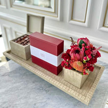Load image into Gallery viewer, Luxury Gift Box with Chocolates &amp; Flowers
