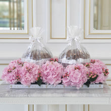 Load image into Gallery viewer, Hydrangea Flowers With Luxury German Crystal Bowl of Chocolates

