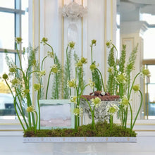 Load image into Gallery viewer, New Baby - Green Flower Arrangement Tray
