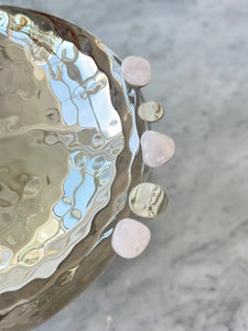 Stones Round Bowl with Marble Stand